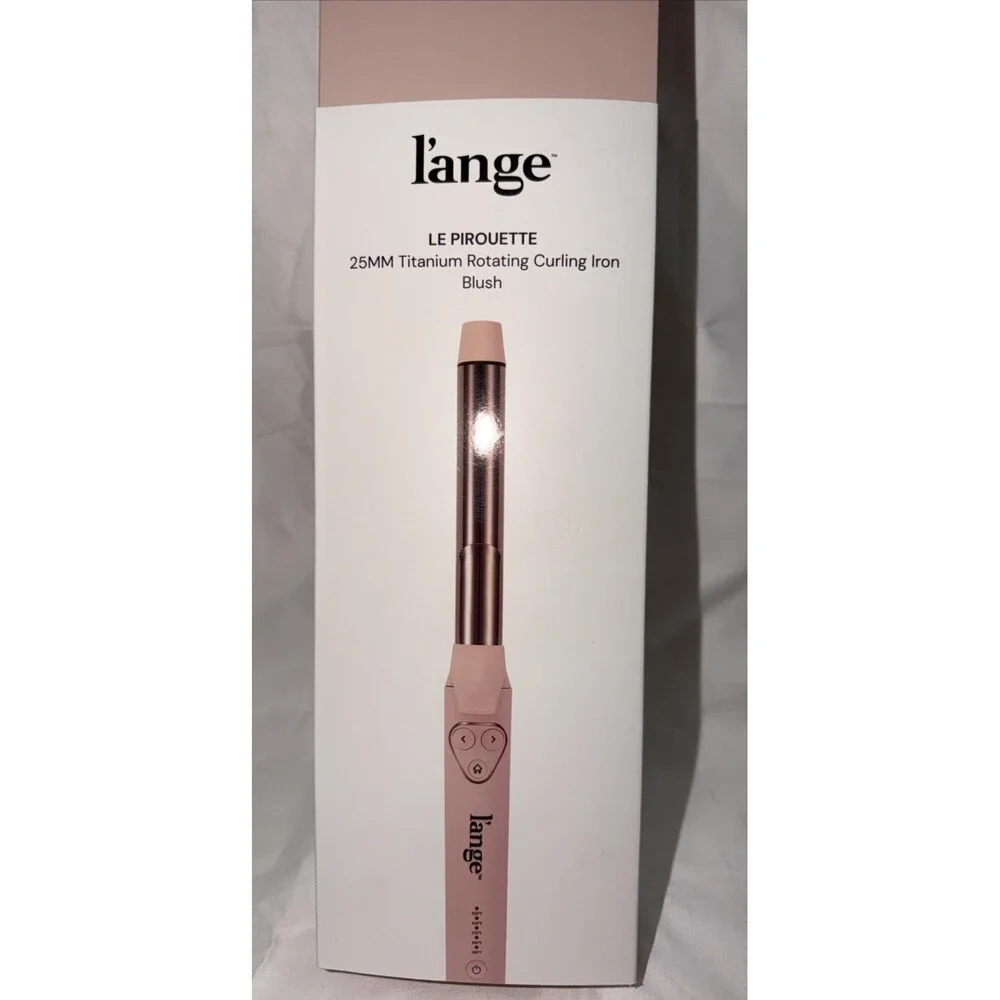 l’ange Blush 25mm 1” Le Pirouette Titanium Rotating Curling Iron